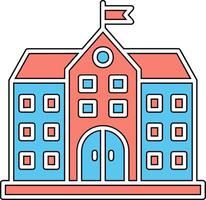 University Building Vector Icon