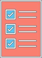 Check List Vector Icon