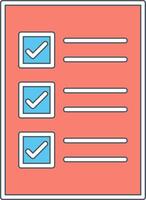 Check List Vector Icon