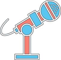 Microphone Stand Vector Icon