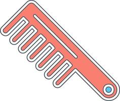 Comb Vector Icon