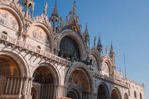 San Marco Cathedral in Venice, Italy Iconic landmark with stunning architecture and historical significance photo