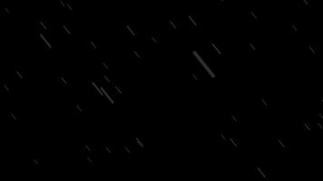 Rain falling animation and splash 4K Resolution video
