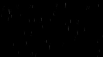 lluvia que cae animación y chapoteo 4k resolución video