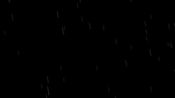 Rain falling animation and splash 4K Resolution video