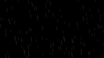 regn faller animering och stänk 4k upplösning video