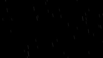 Rain falling animation and splash 4K Resolution video
