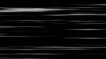 anime la vitesse ligne Contexte animation sur noir. 4k résolution video