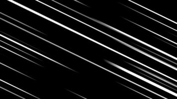 anime hastighet linje bakgrund animering på svart. 4k upplösning video