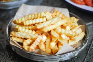 French fries or fried potato , fries photo