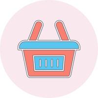 Shopping Basket Vector Icon