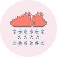 icono de vector de lluvia