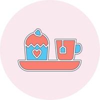 Afternoon Tea Vector Icon