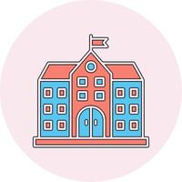 University Building Vector Icon