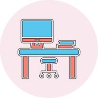 Desk Vector Icon