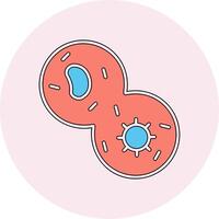 mitosis vector icono