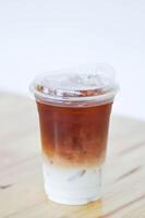 iced coffee , iced latte coffee or iced cappuccino coffee photo