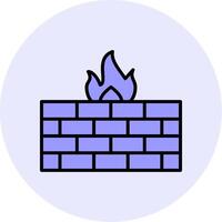 Firewall Vector Icon