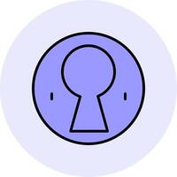 Keyhole Vector Icon