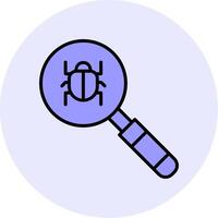 Virus detection Vector Icon