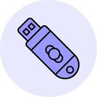 icono de vector de unidad usb