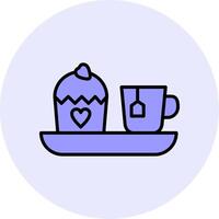 Afternoon Tea Vector Icon