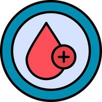 Blood Drop Vector Icon