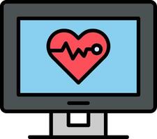 Heartbeat Vector Icon