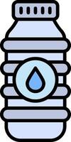 Water Bottle Vector Icon