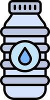 Water Bottle Vector Icon