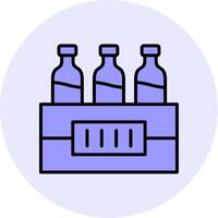 Water Bottles Vector Icon