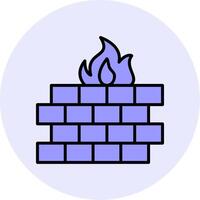 Firewall Vector Icon