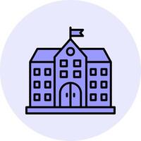 University Building Vector Icon