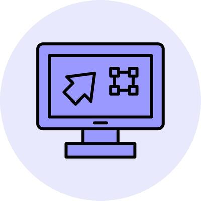 Graphic Design Vector Icon