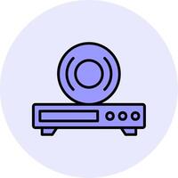 Cd Player Vector Icon