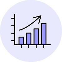 Bar Chart Vector Icon