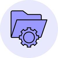 Data Management Vector Icon