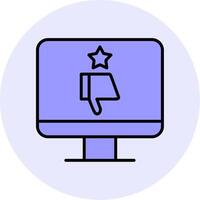 Bad Review Vector Icon