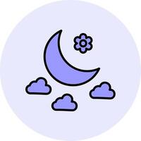 Moon Vector Icon