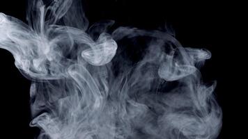 Abstract Smoke Fog and Mist Effect Swirling Surreal Shapes Background video