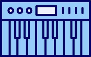 icono de vector de piano