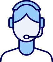 Customer Service Agent Vector Icon