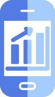 Mobile Analytics Vector Icon