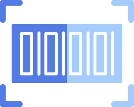 icono de vector de código de barras