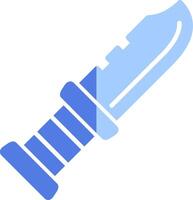 Military Knife Vector Icon