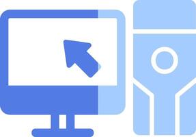 Computer Vector Icon
