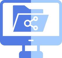 File Sharing Vector Icon