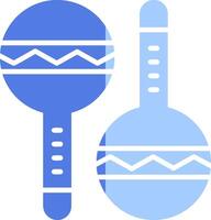 icono de vector de maracas