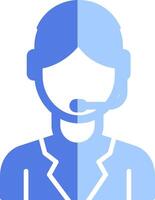 Customer Service Agent Vector Icon