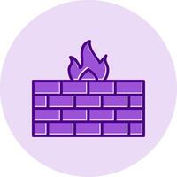 Firewall Vector Icon